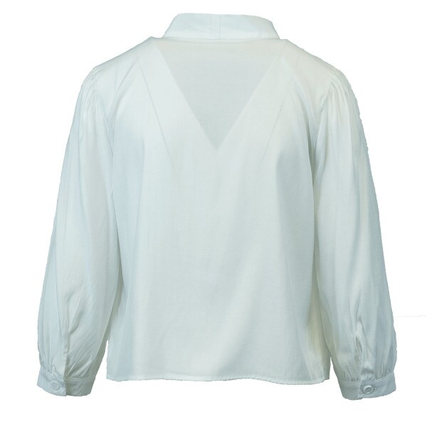 Women's Button Down Tie Up Blouse U-State